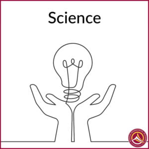 Student holding a "lightbulb moment" for Science classes at Athena's Homeschool Academy - AHA!
